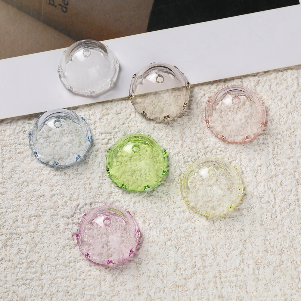 Car Accessories Bangkok - 10Pcs Acrylic Wind Bell Beads Colorful