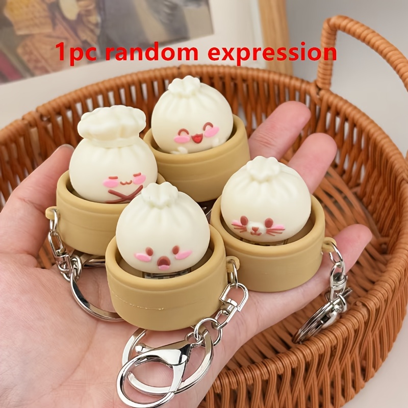 Car Accessories Bunnings - 1 creative imitation Xiaolongbao key chain