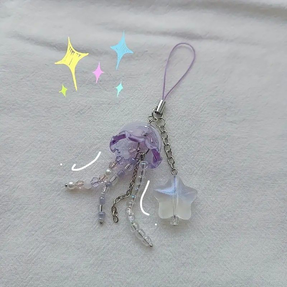 Unique Jellyfish Star Pendant  - Car Accessories Bangkok incelemesi ve fiyatı