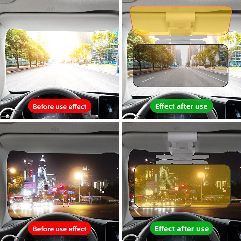 Car Sun Visor UV Blocking Pola - Car Accessories For Night Driving incelemesi ve fiyatı