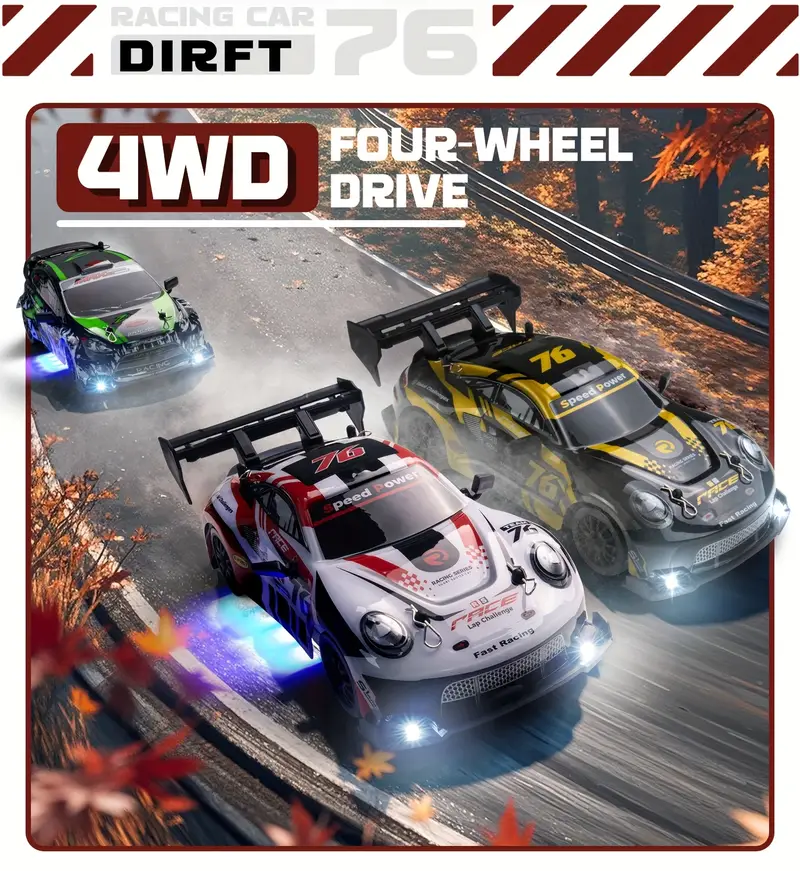 Stunt RC Drift Cars 1:24 Scale - Car Accessories For Night Driving incelemesi ve fiyatı