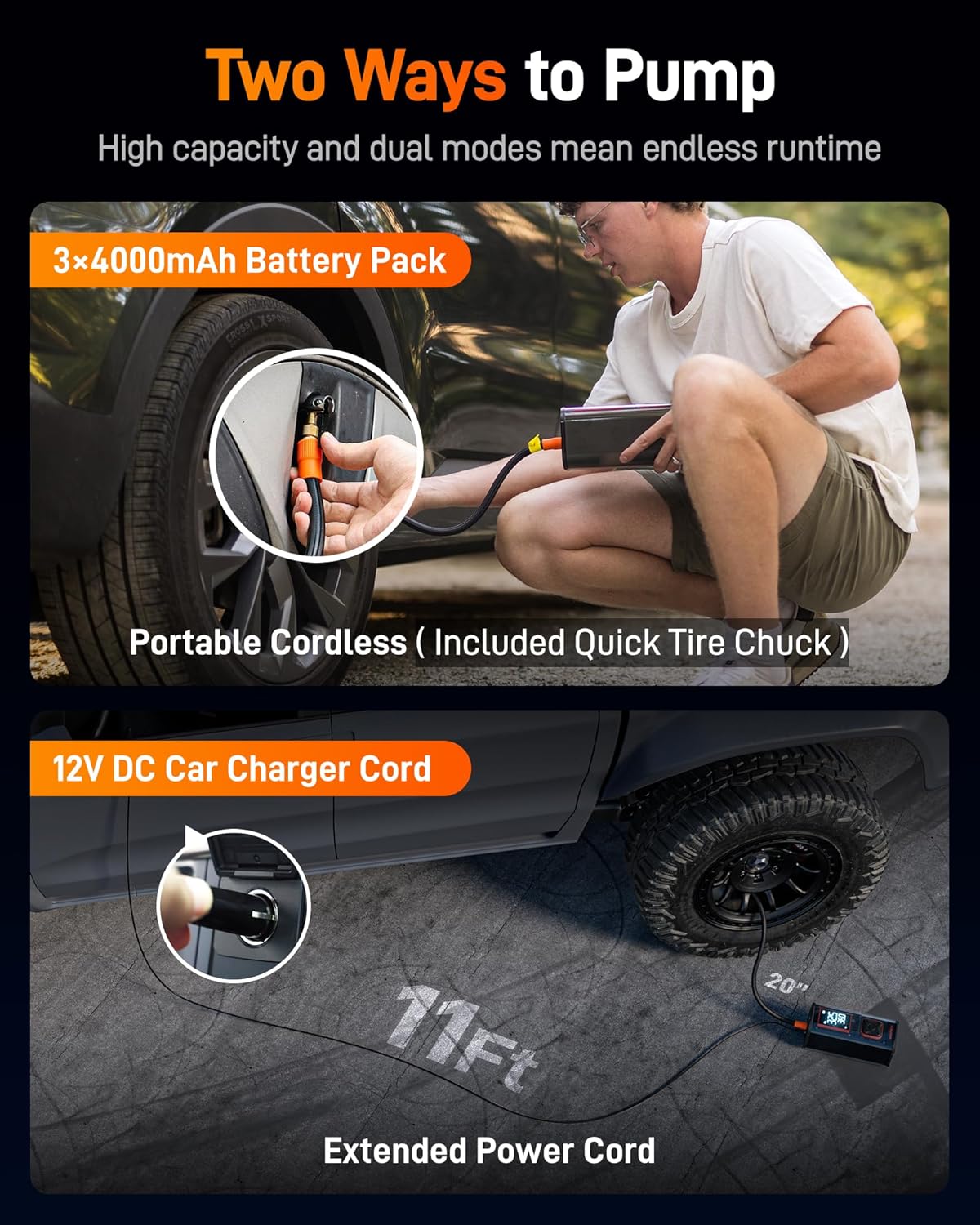 Tire Inflator Portable Air Com - Car Portable Tire Inflator incelemesi ve fiyatı