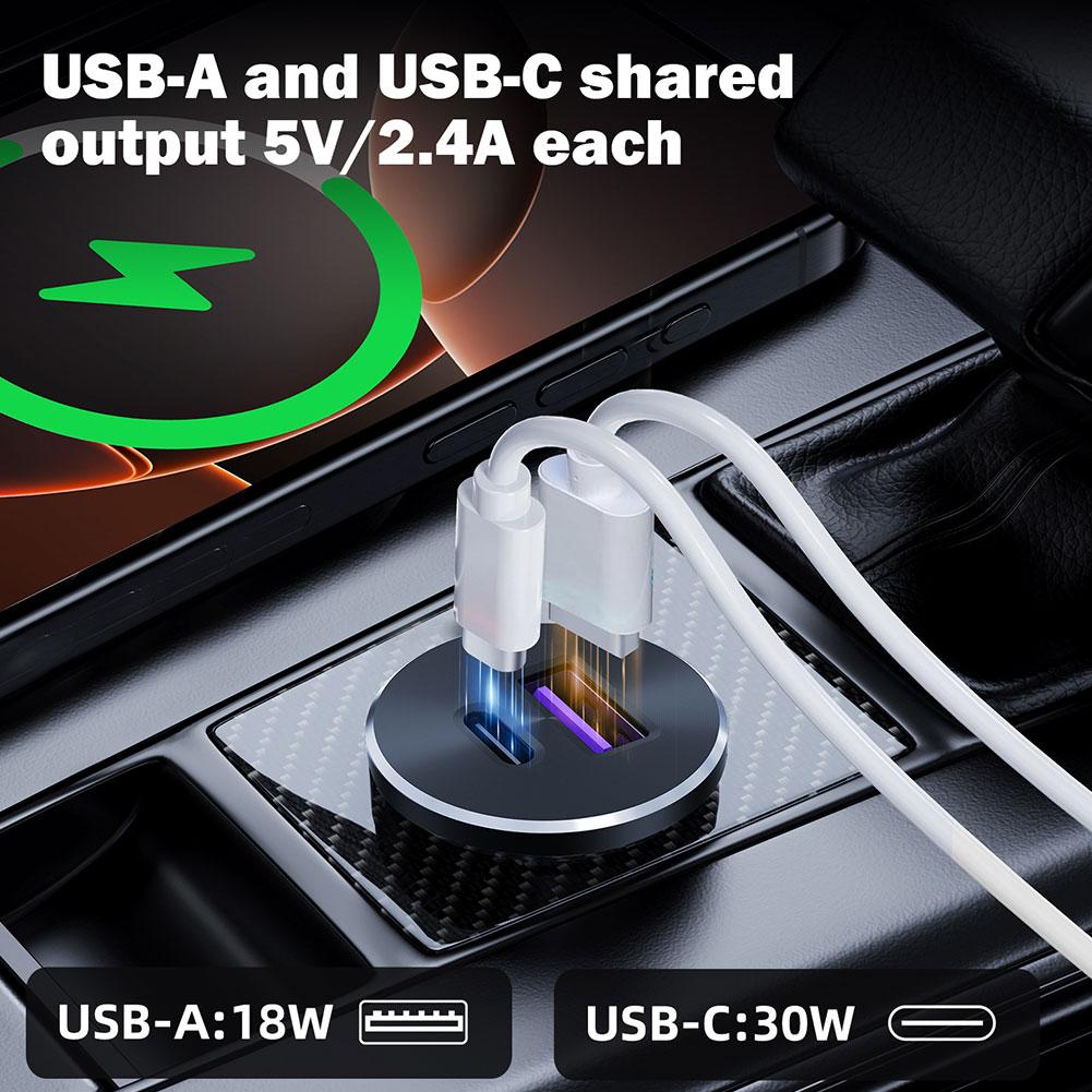 Mini Car Charger Dual Fast Cha - D.A.D Car Accessories incelemesi ve fiyatı