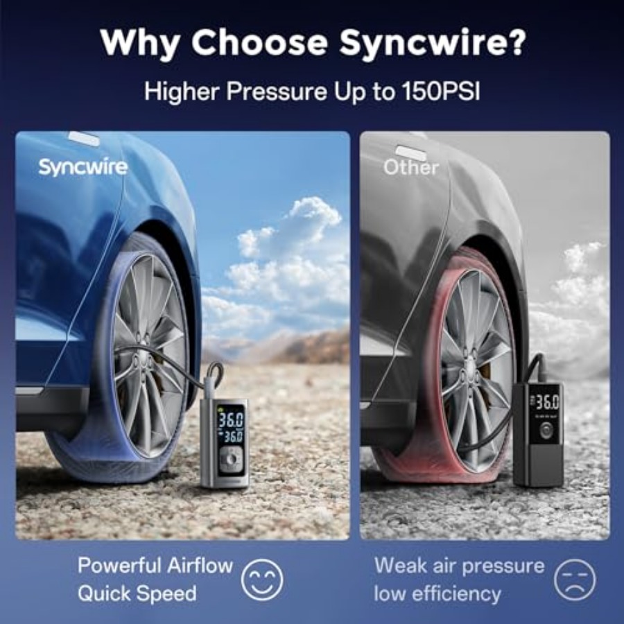 Tire Inflator Portable Air Com - Car Portable Tire Inflator incelemesi ve fiyatı