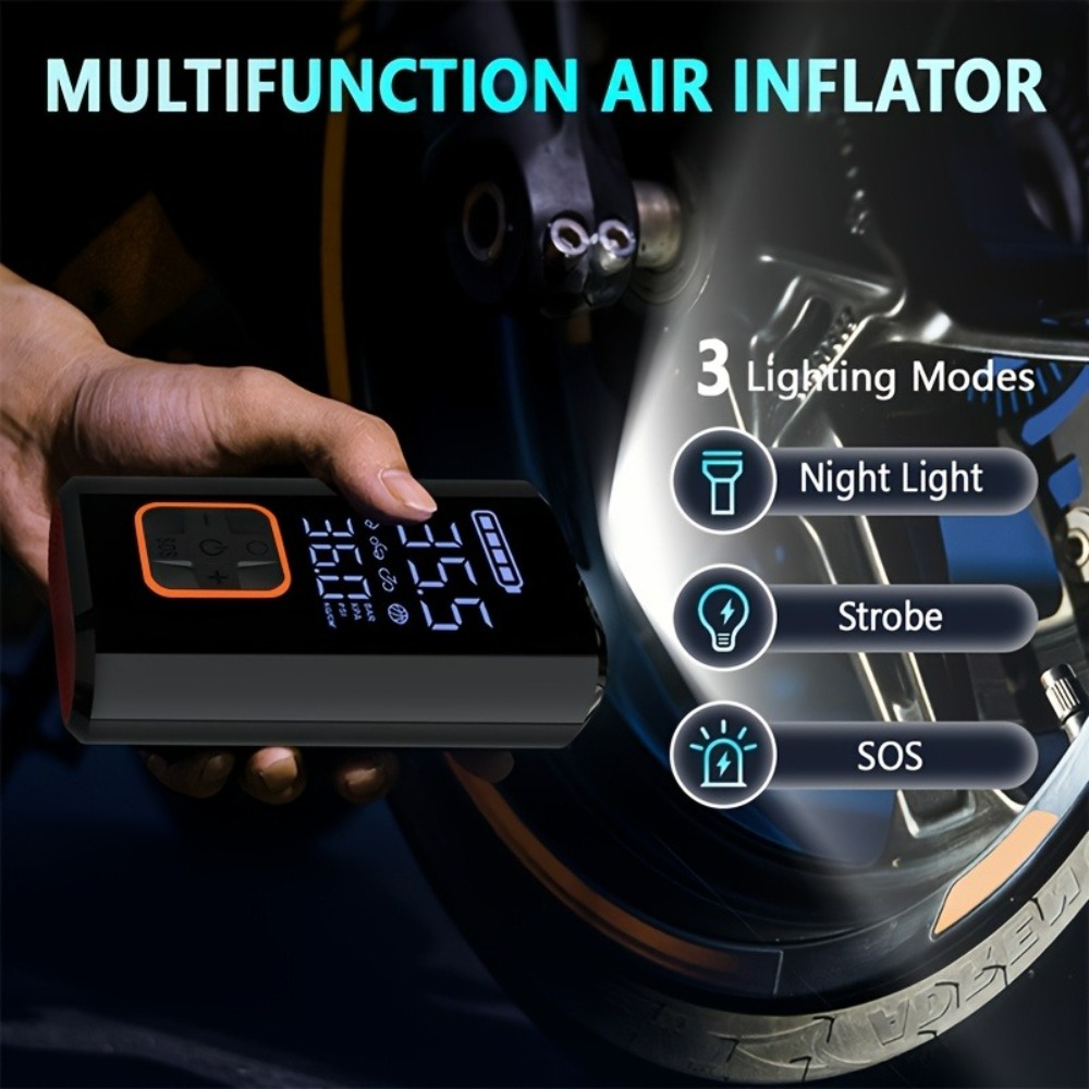 Portable Air Compressor Cordle - Car Portable Tire Inflator incelemesi ve fiyatı