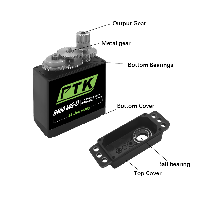 PTK 8460 MG-D9gDigital servo M - D.A.D Car Accessories incelemesi ve fiyatı