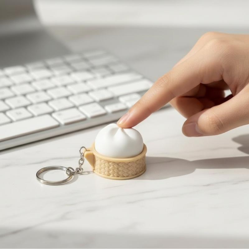 Colorful Bun Clicker Keychain  - Car Accessories Bunnings incelemesi ve fiyatı