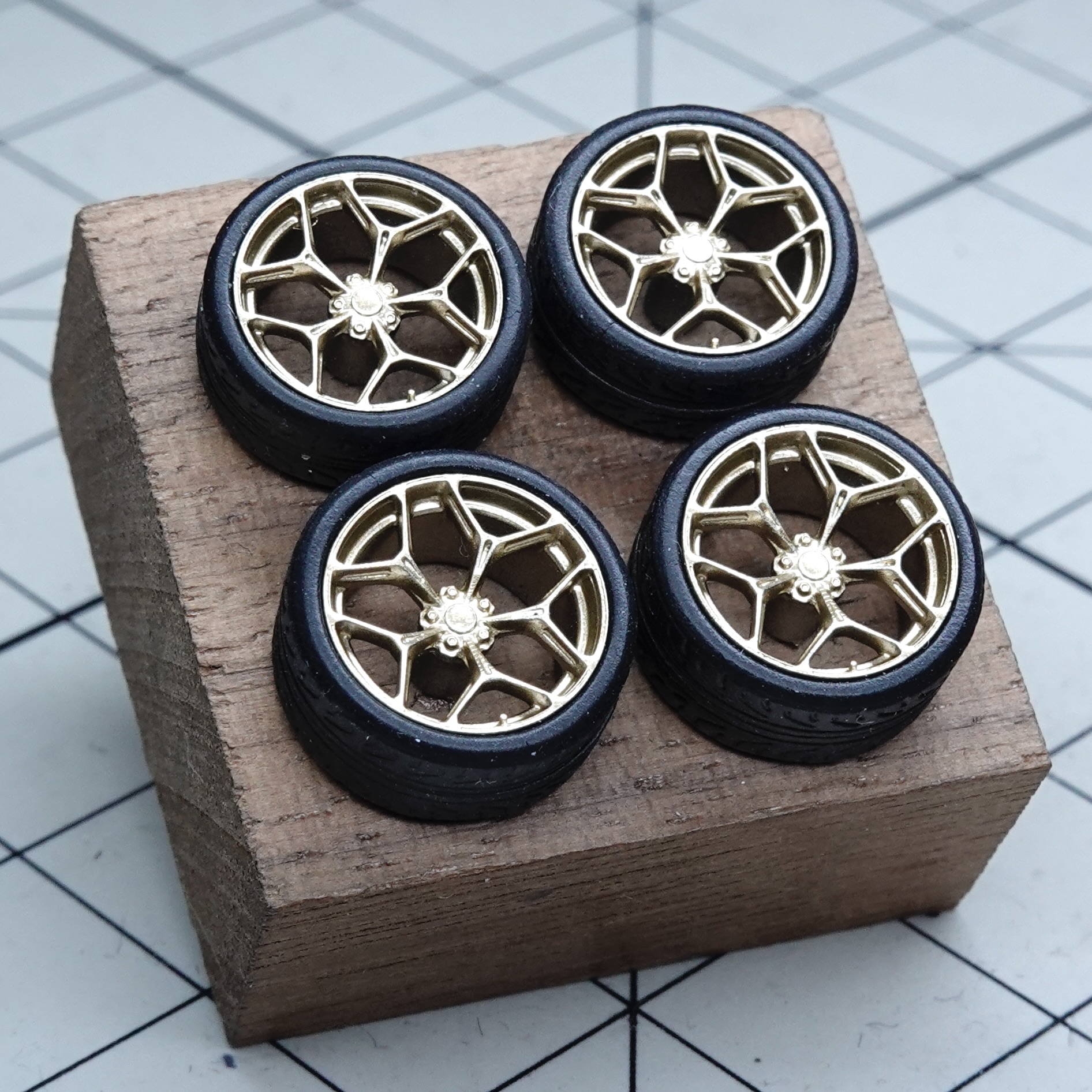 PuffStudio_1/64 Scale Wheels 8 - Car Accessories Gifts incelemesi ve fiyatı