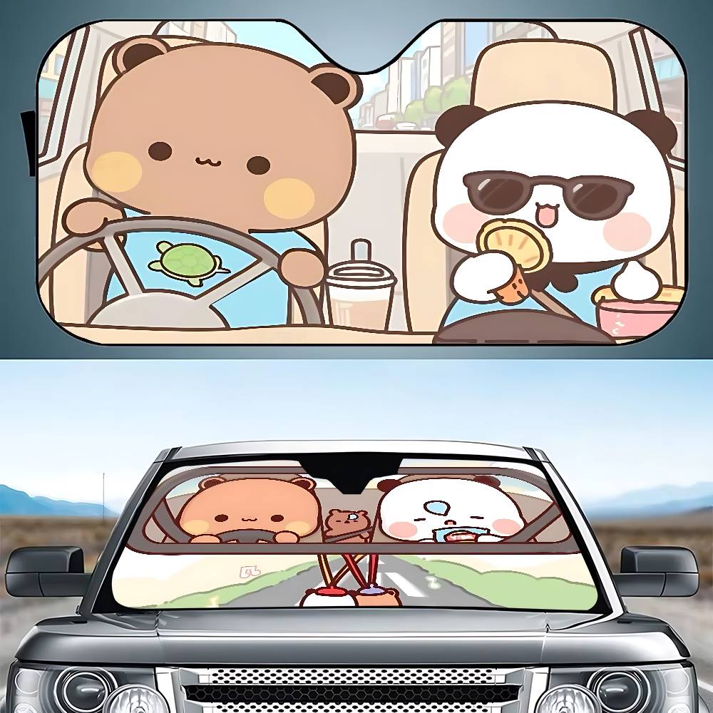 Cute D-Dudu Bubu Car Sunshade  - D.A.D Car Accessories incelemesi ve fiyatı