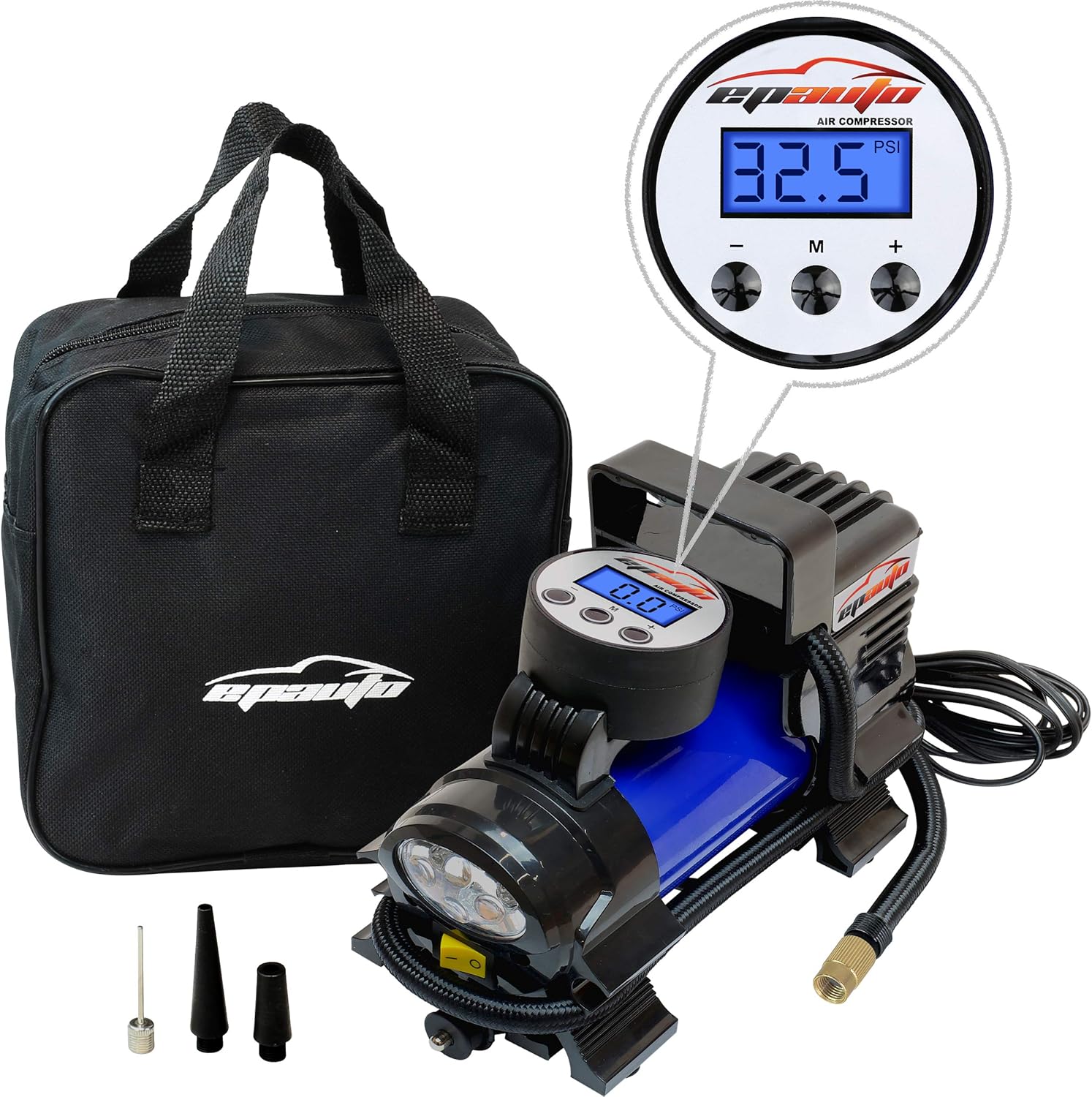 12V DC Portable Air Compressor - Car Portable Tire Inflator incelemesi ve fiyatı