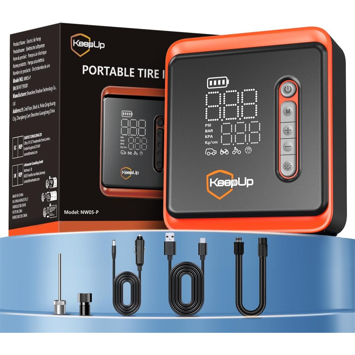 Tire Inflator Portable Air Com - Car Portable Tire Inflator incelemesi ve fiyatı