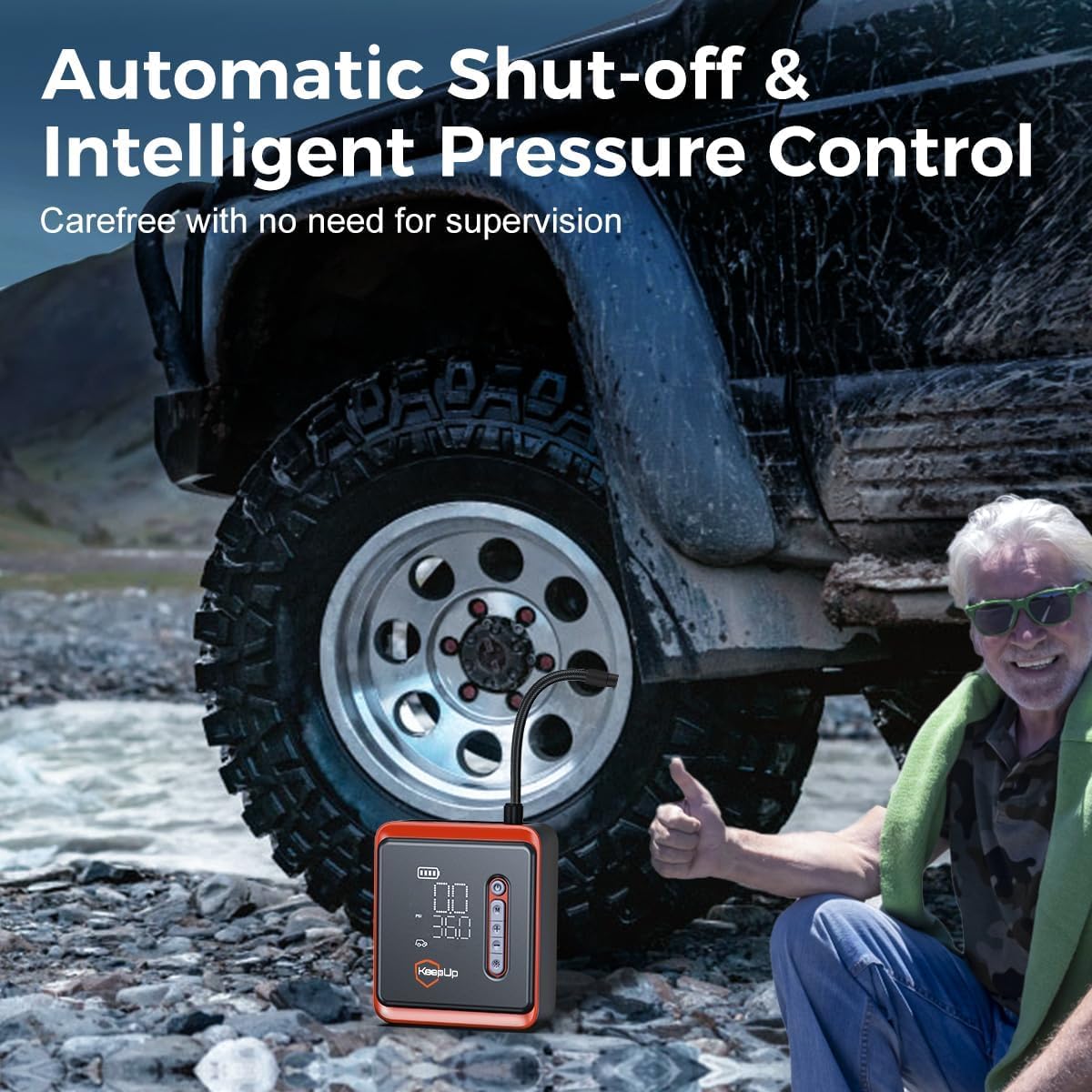 Tire Inflator Portable Air Com - Car Portable Tire Inflator incelemesi ve fiyatı