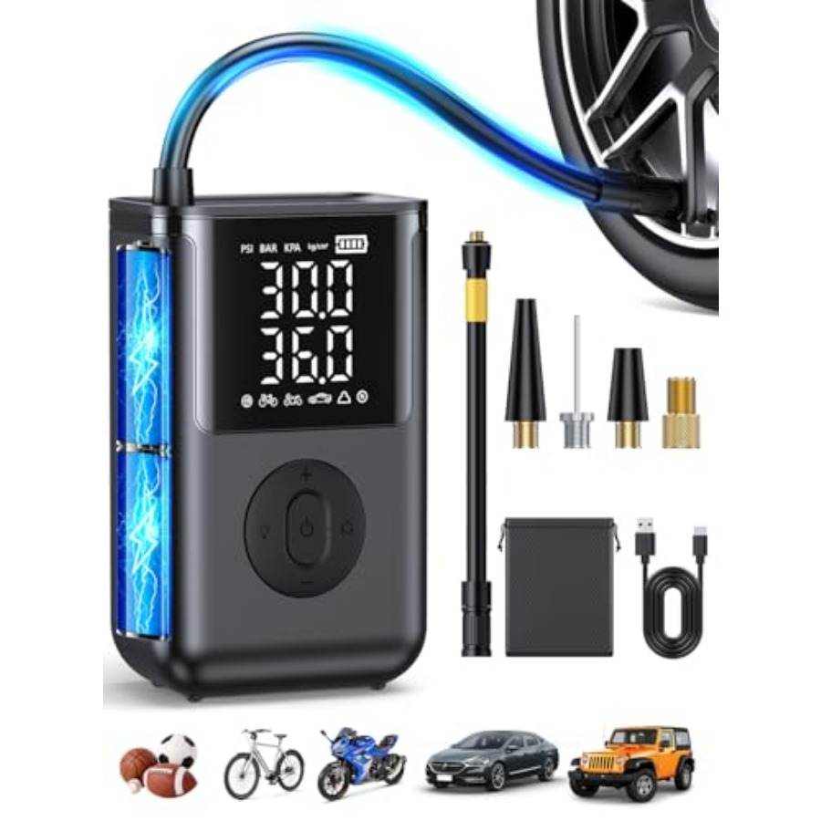 Tire Inflator Portable Air Com - Car Portable Tire Inflator incelemesi ve fiyatı