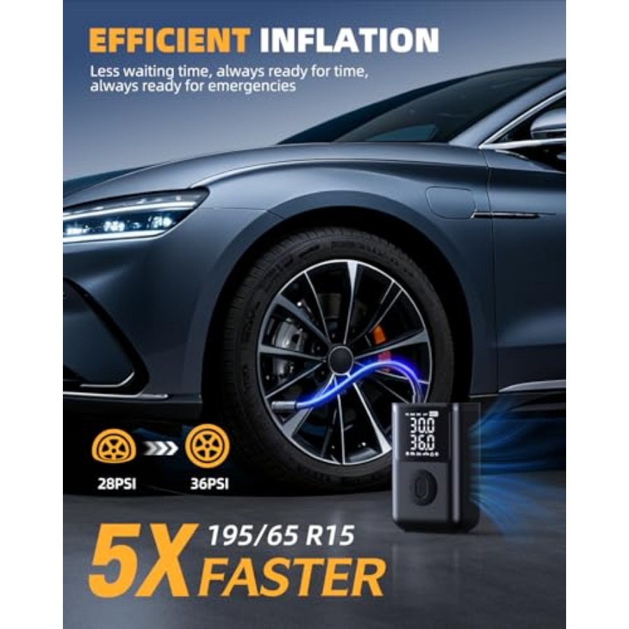 Tire Inflator Portable Air Com - Car Portable Tire Inflator incelemesi ve fiyatı