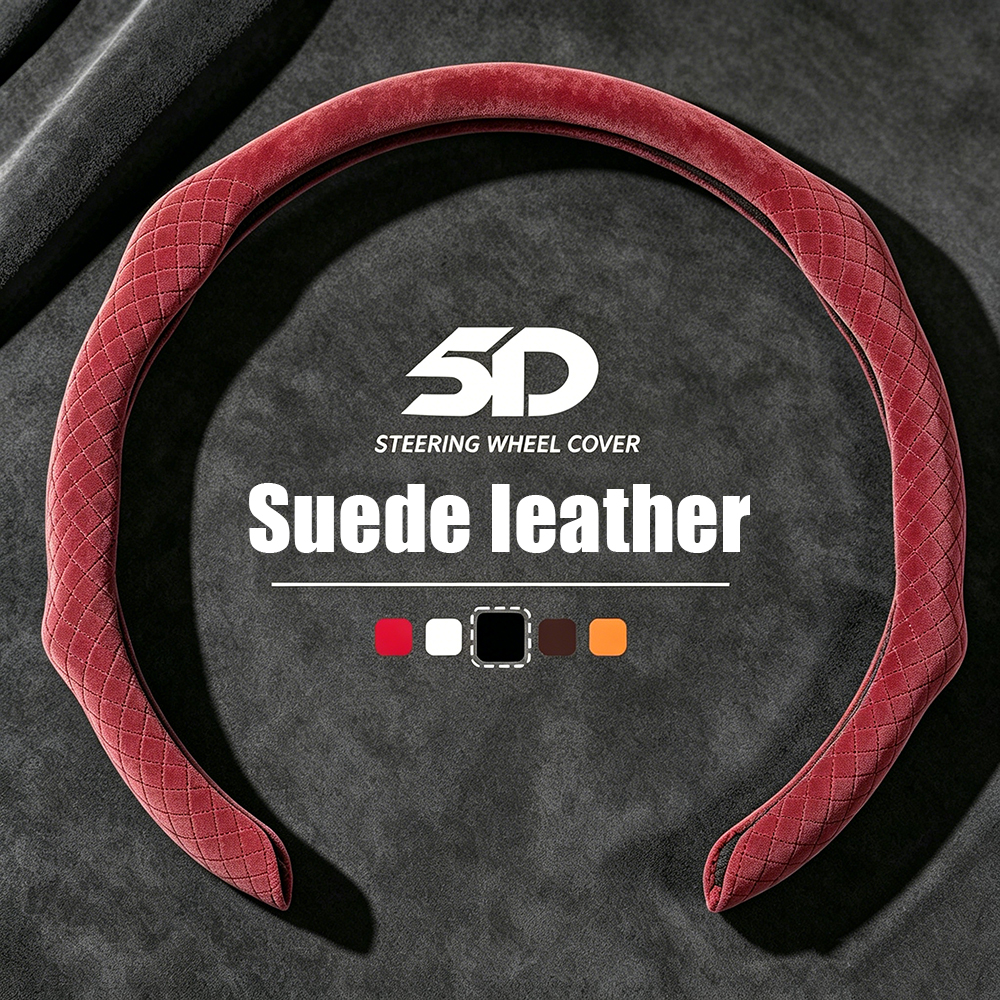 O/D Shaped Suede Steering Whee - D.A.D Car Accessories incelemesi ve fiyatı