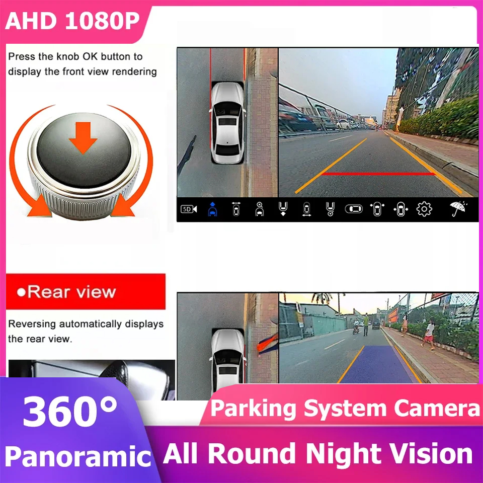 Car 360 Panoramic Camera Drivi - Car Accessories For Night Driving incelemesi ve fiyatı