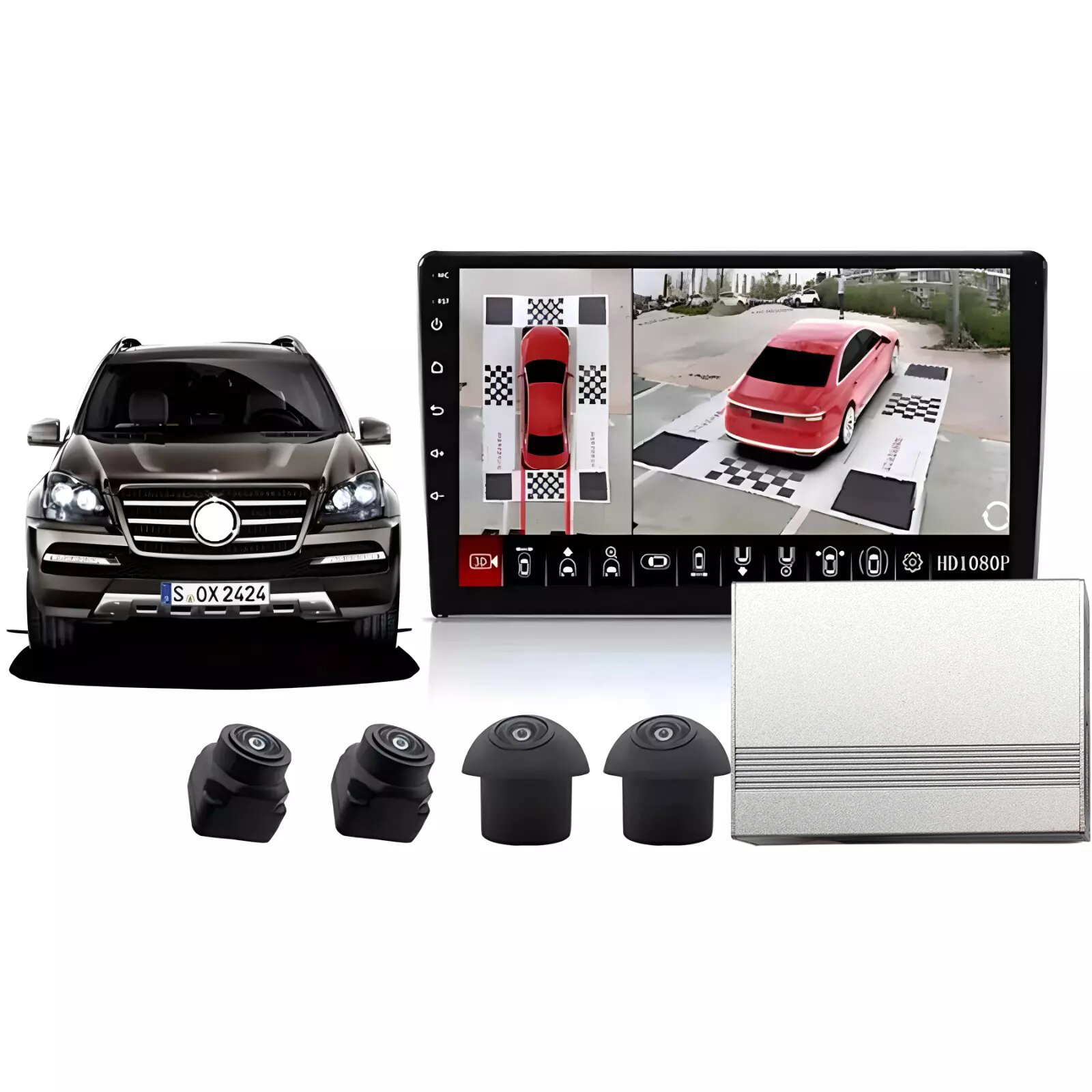 Car 360 Panoramic Camera Drivi - Car Accessories For Night Driving incelemesi ve fiyatı