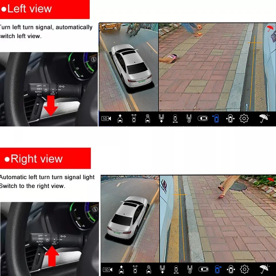 Car 360 Panoramic Camera Drivi - Car Accessories For Night Driving incelemesi ve fiyatı