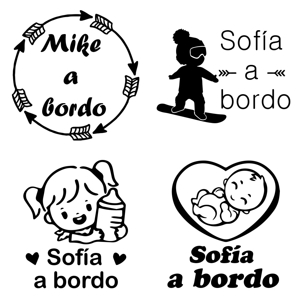 1pc Vinyl baby a bordo colorfu - Car Accessories Gifts incelemesi ve fiyatı