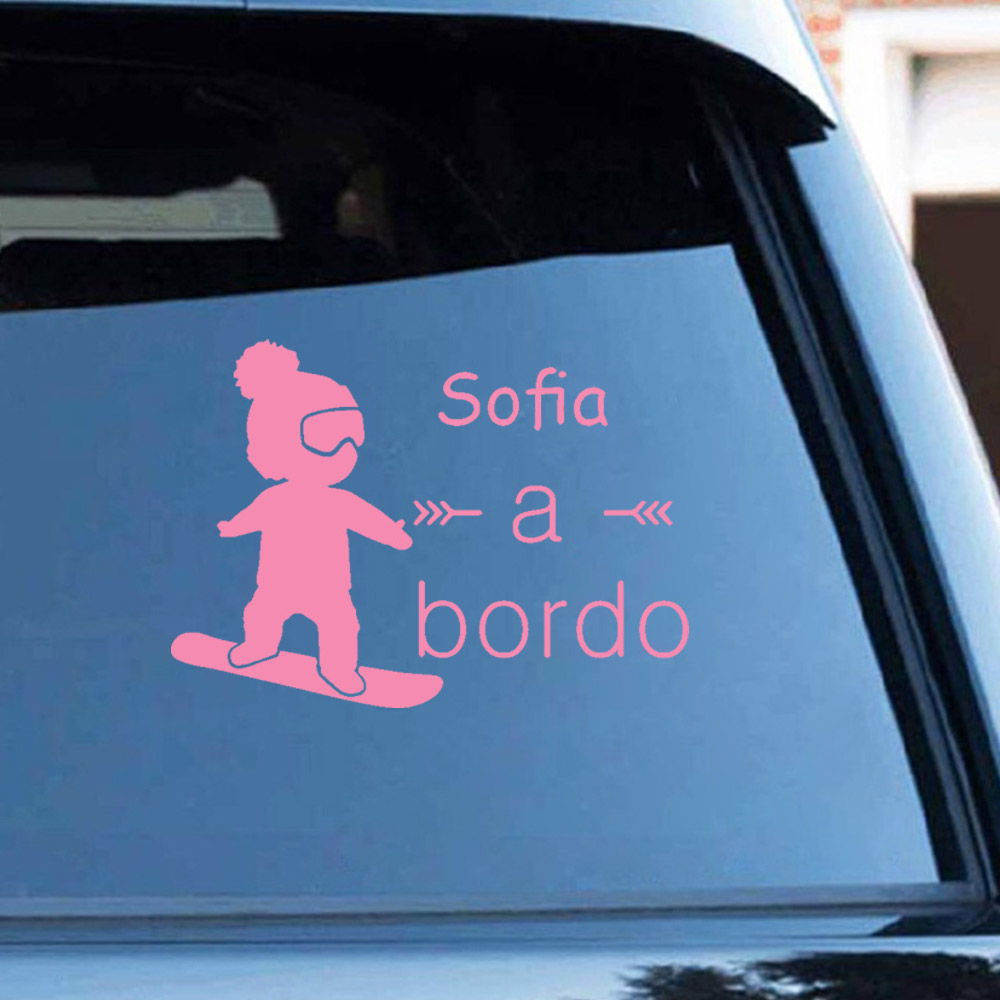 1pc Vinyl baby a bordo colorfu - Car Accessories Gifts incelemesi ve fiyatı