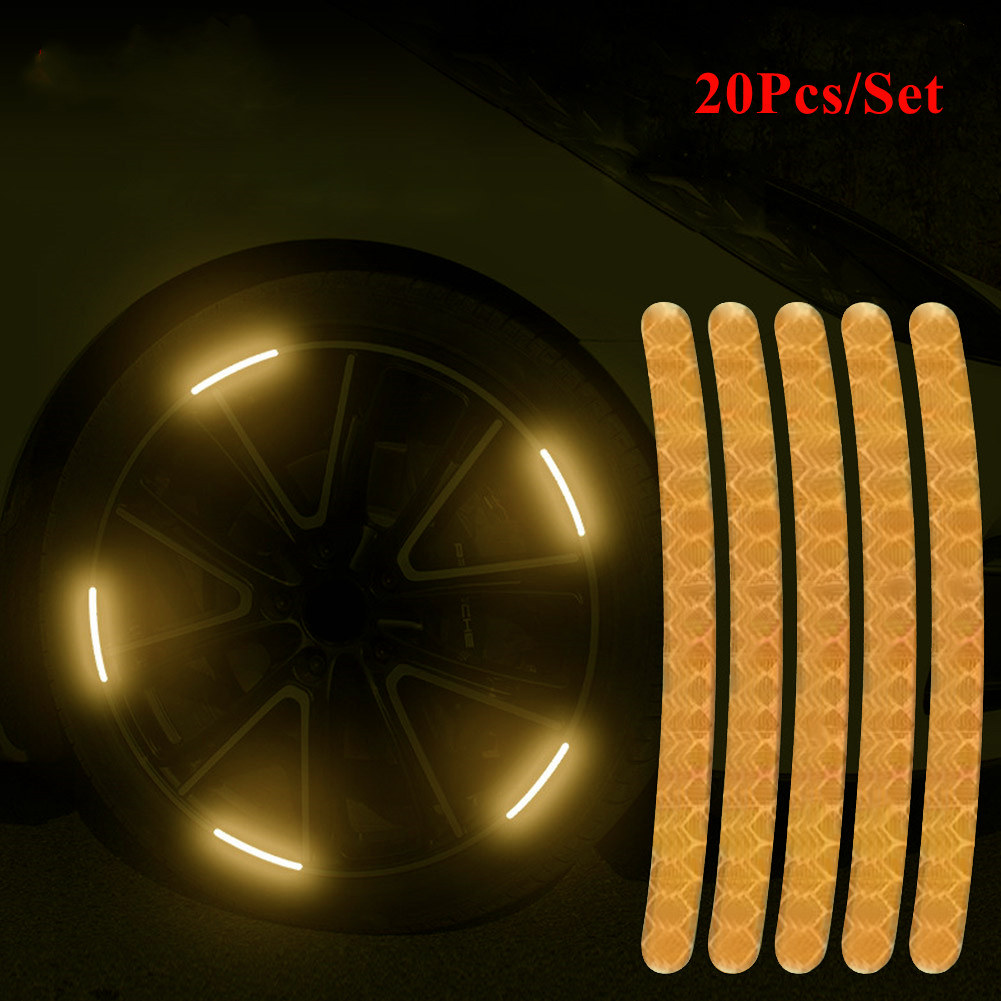 Car Wheel Hub Reflective Stick - Car Accessories For Night Driving incelemesi ve fiyatı