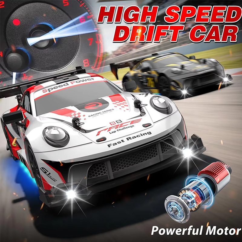 New 4WD 1:24 Scale RC Drift Ca - Car Accessories For Night Driving incelemesi ve fiyatı
