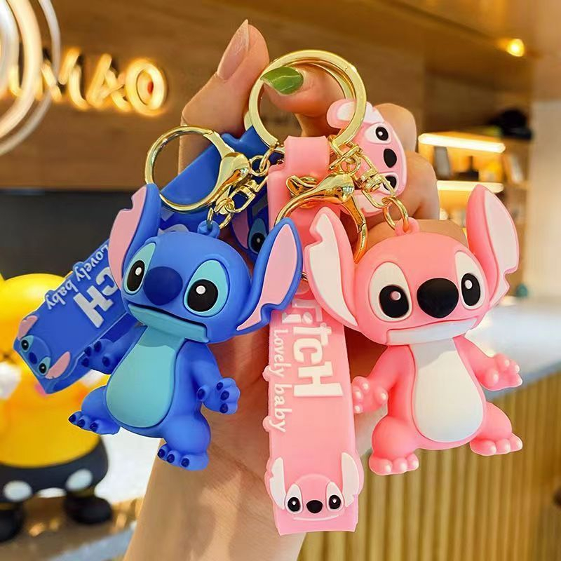 New Anime Stitch Toys Keychain - Car Accessories Gifts incelemesi ve fiyatı
