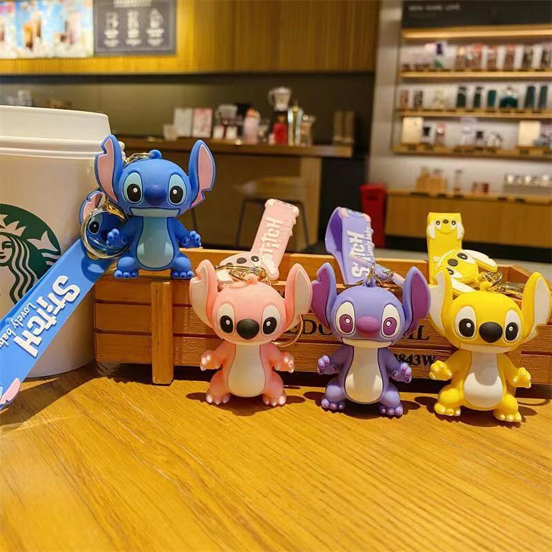 New Anime Stitch Toys Keychain - Car Accessories Gifts incelemesi ve fiyatı