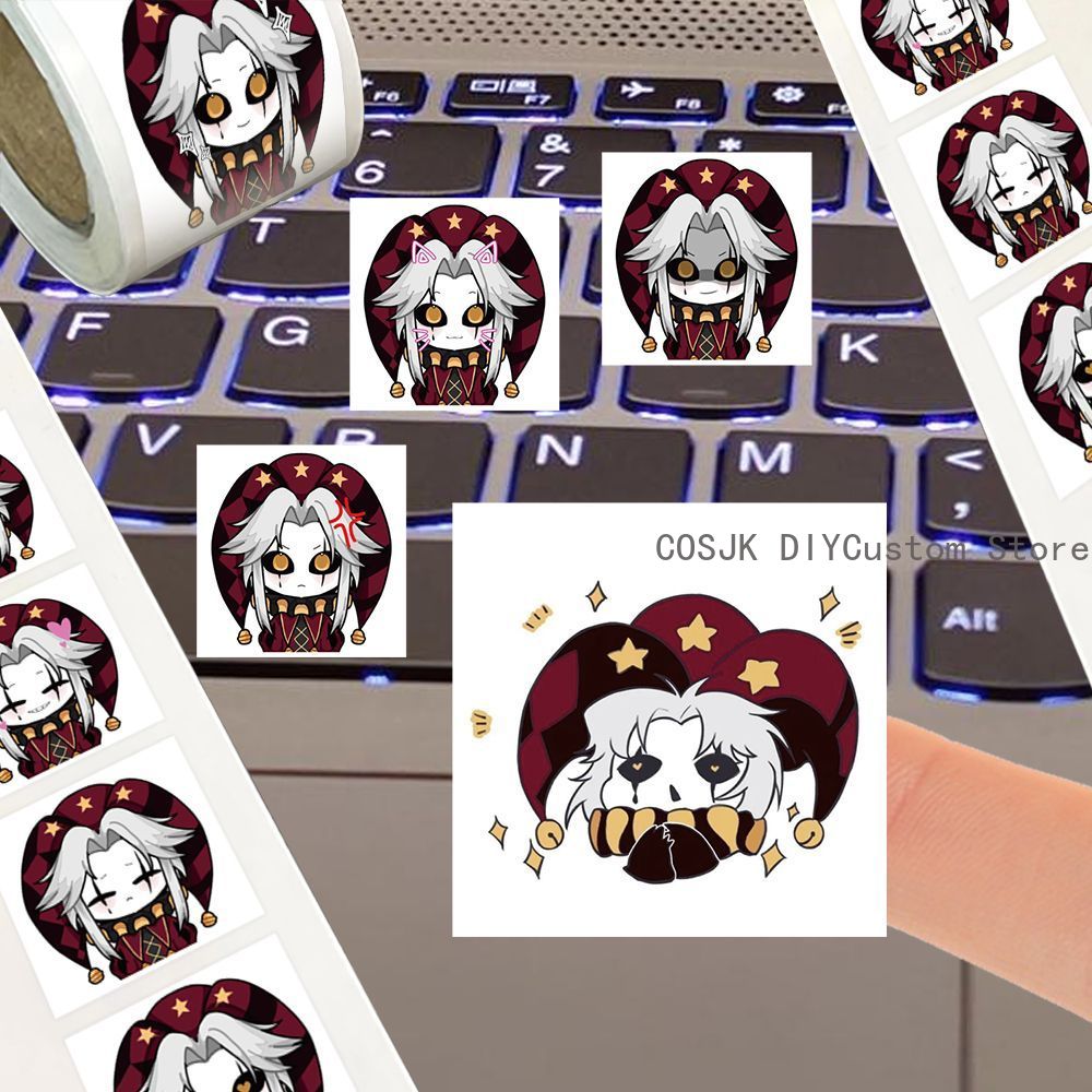 500Pc/Roll Anime Pierrot The F - Car Accessories Gifts incelemesi ve fiyatı