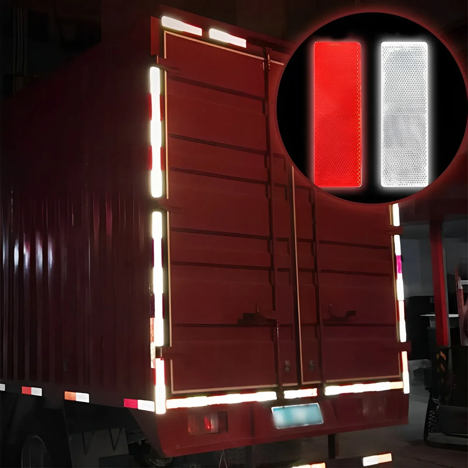 Rectangle Reflective Warning P - Car Accessories For Night Driving incelemesi ve fiyatı