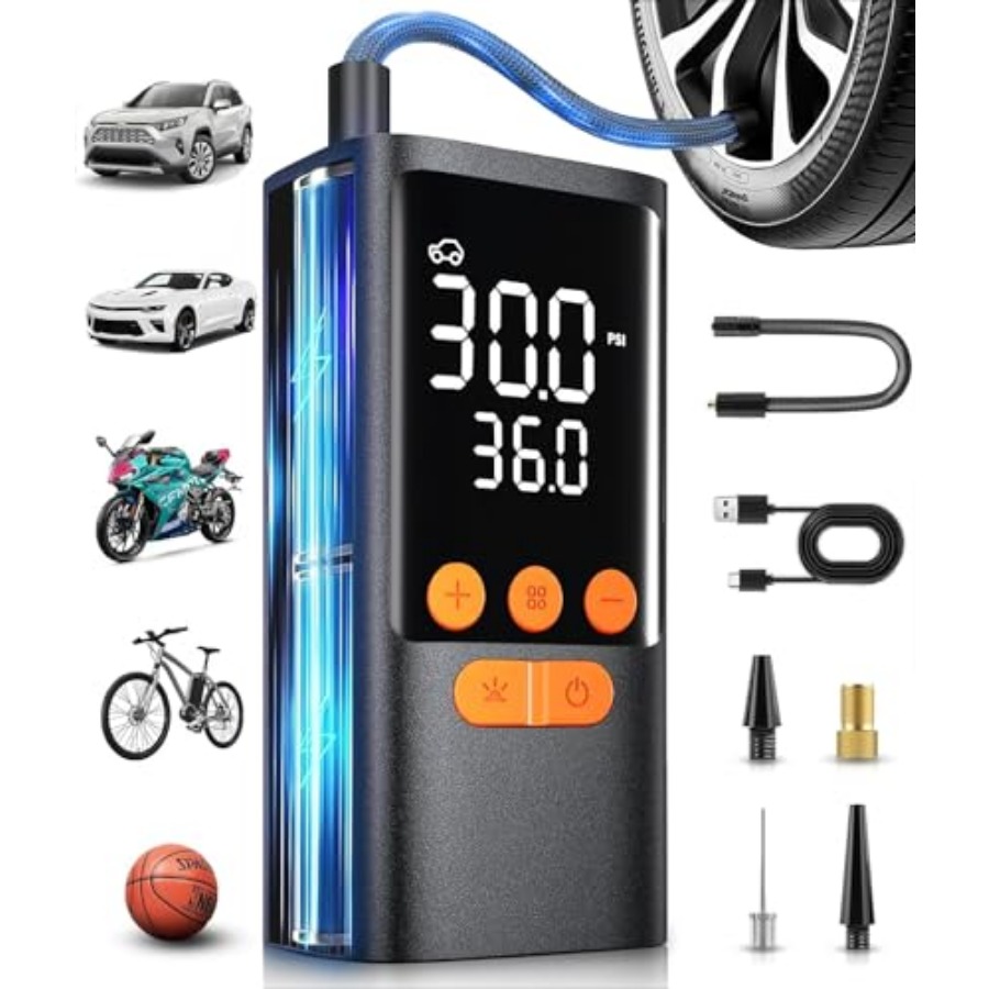 Tire Inflator Portable Air Com - Car Portable Tire Inflator incelemesi ve fiyatı