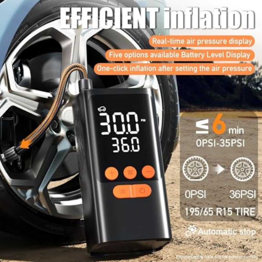Tire Inflator Portable Air Com - Car Portable Tire Inflator incelemesi ve fiyatı