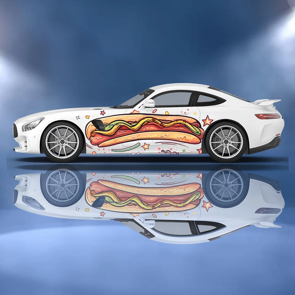 Funny Cartoon Hot Dog Bun Car  - Car Accessories Bunnings incelemesi ve fiyatı
