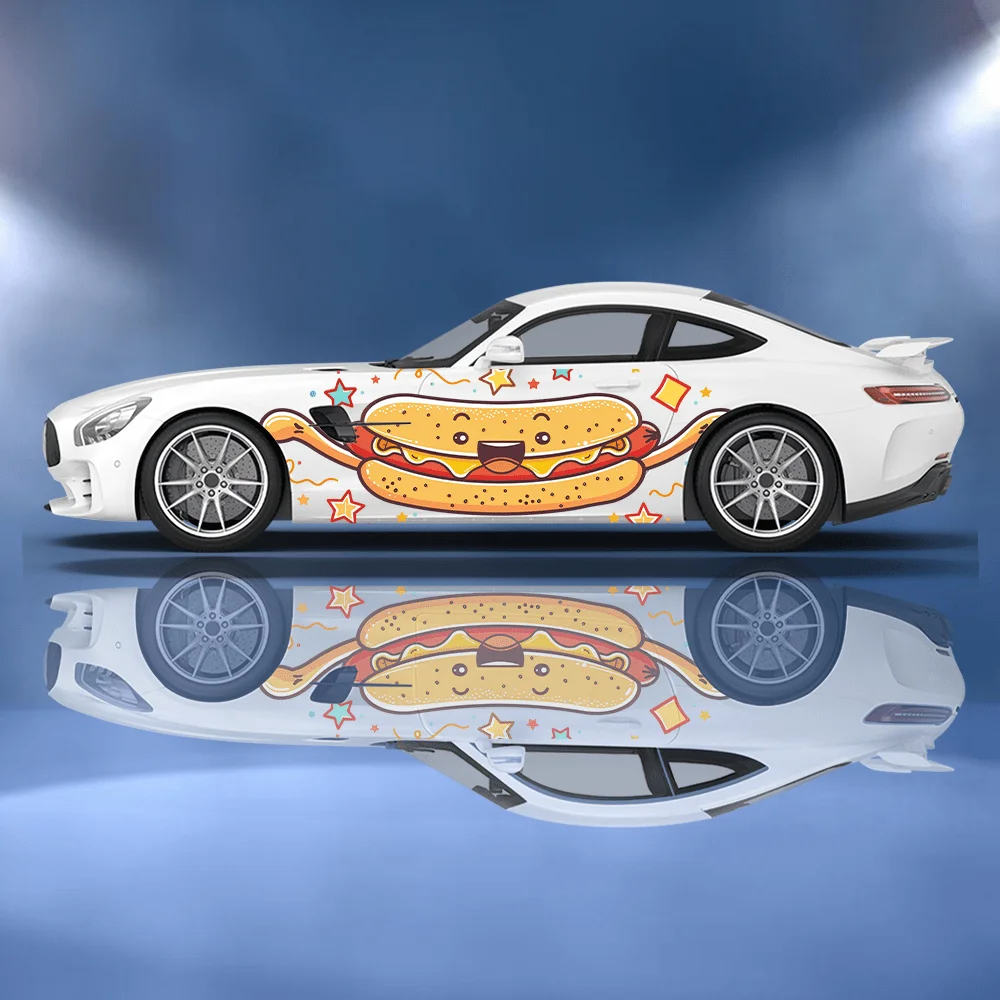 Funny Cartoon Hot Dog Bun Car  - Car Accessories Bunnings incelemesi ve fiyatı