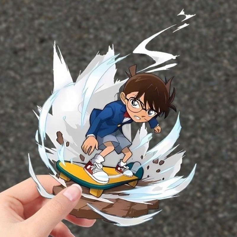 Detective Conan Cartoon Skateb - Car Accessories Gifts incelemesi ve fiyatı