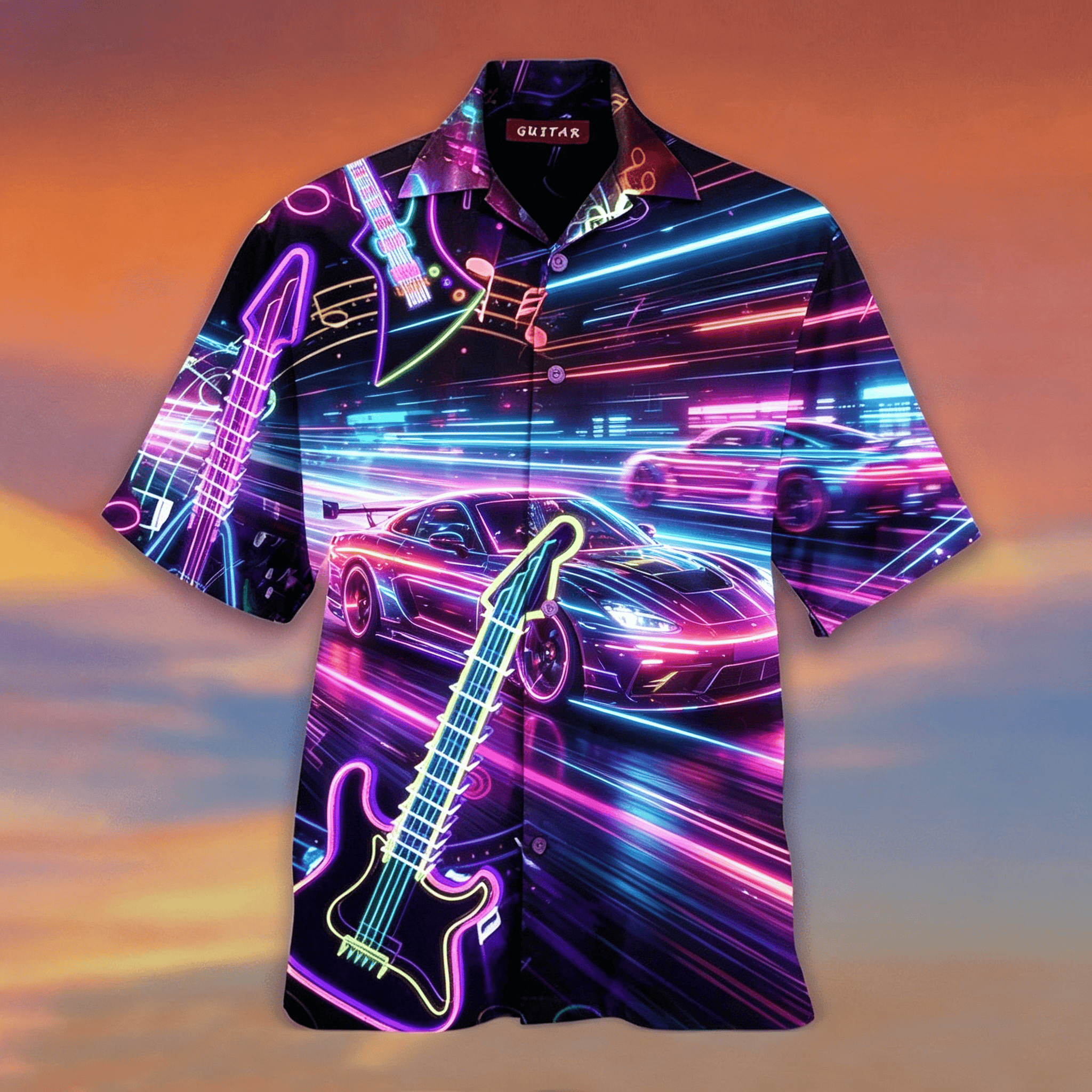 Men's Neon Guitar Jellyfish Pr - Car Accessories Bangkok incelemesi ve fiyatı