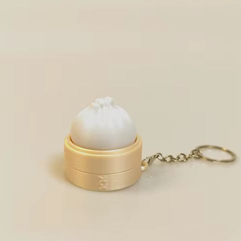 3D Printed Xiaolongbao Keychai - Car Accessories Bunnings incelemesi ve fiyatı
