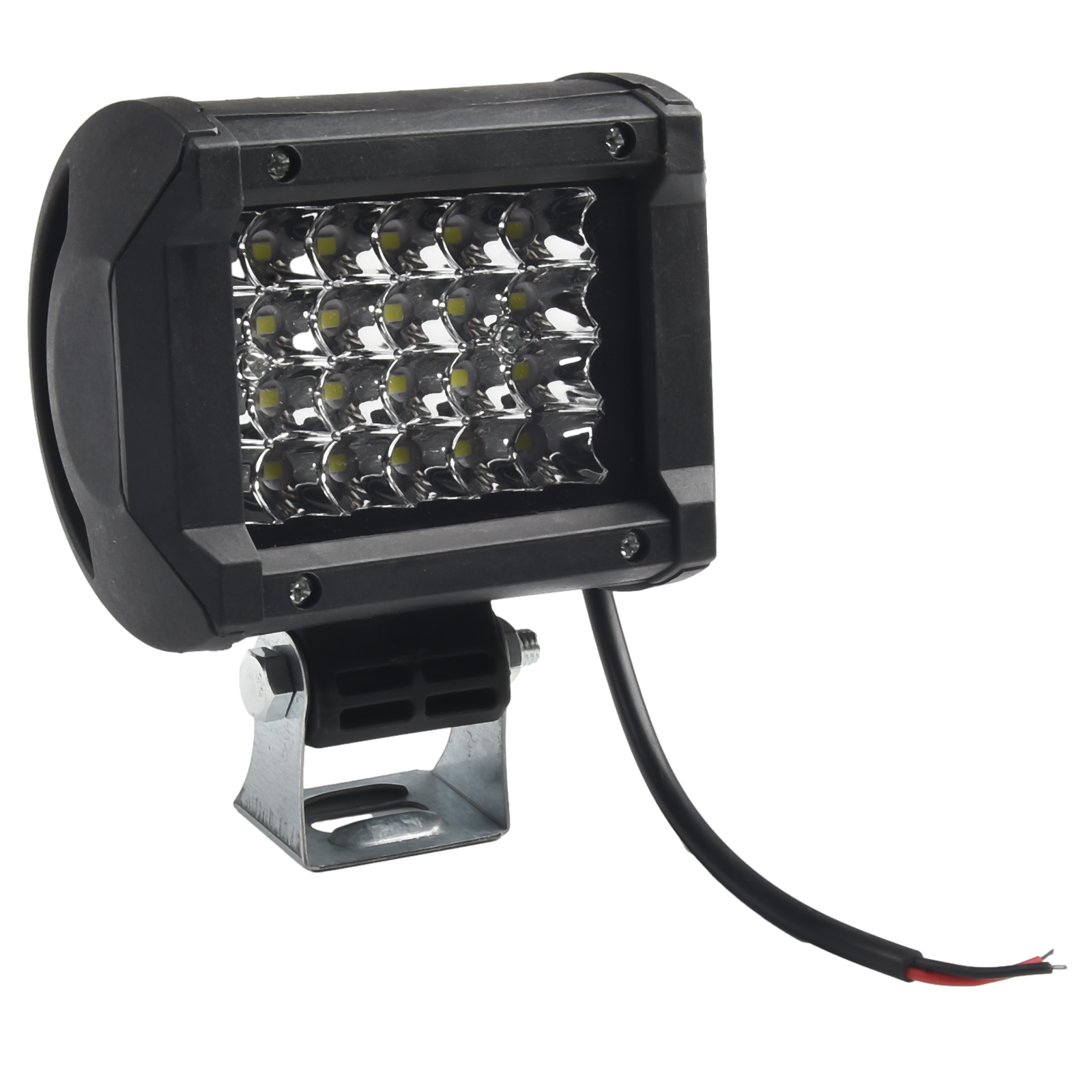 Car LED Bar Work Light 72W Squ - Car Accessories For Night Driving incelemesi ve fiyatı