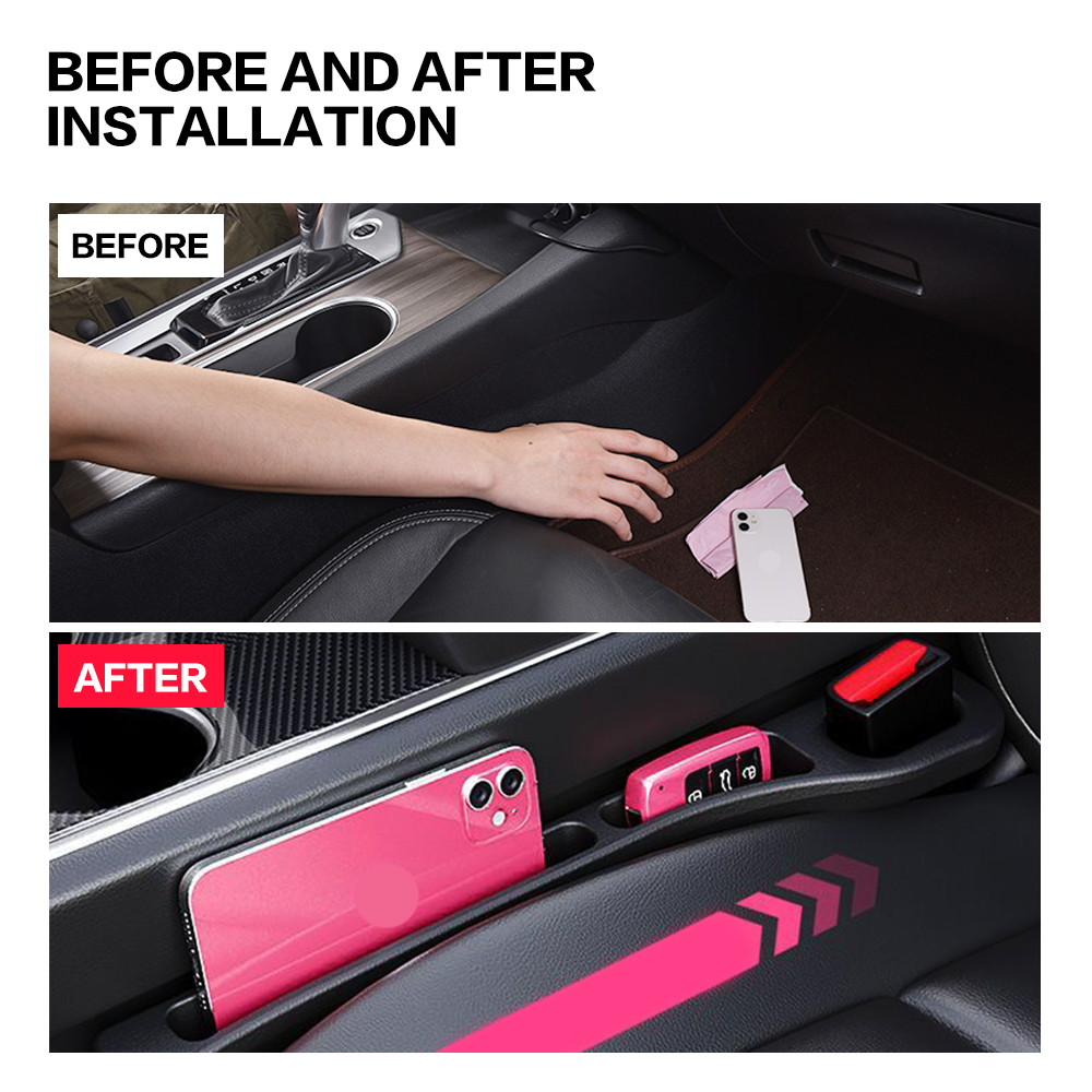 2X Car Seat Gap Filler Between - D.A.D Car Accessories incelemesi ve fiyatı