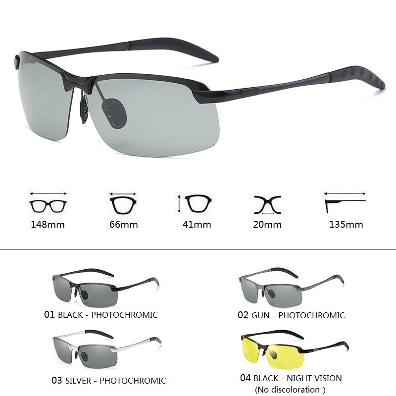 Photochromic Sunglasses Men Po - Car Accessories For Night Driving incelemesi ve fiyatı