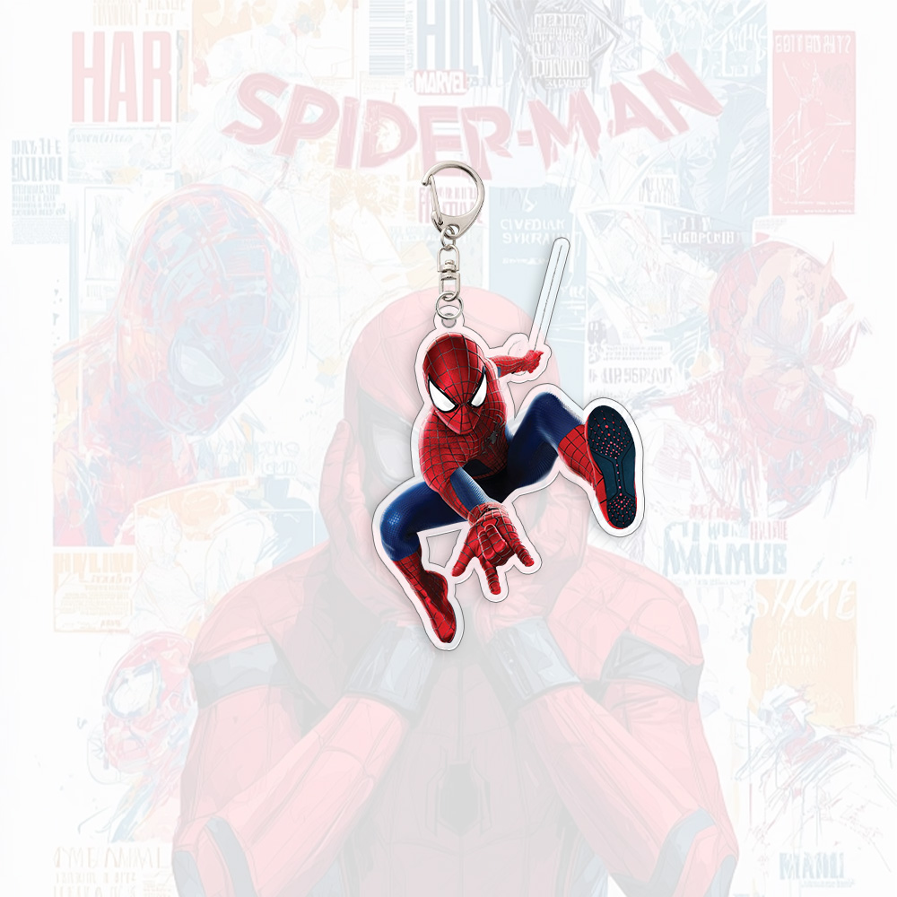 Spider Man Acrylic Keychain An - Car Accessories Gifts incelemesi ve fiyatı