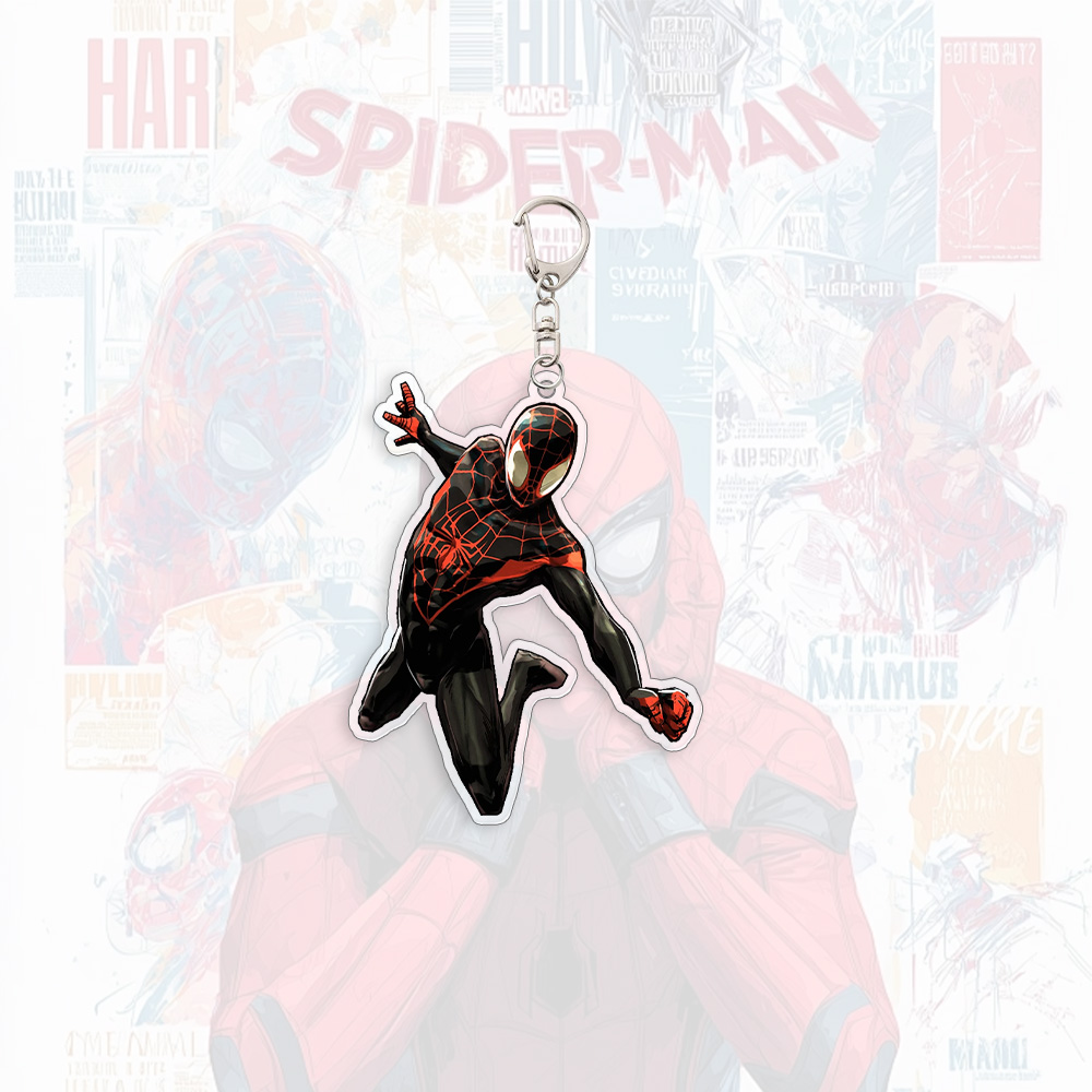 Spider Man Acrylic Keychain An - Car Accessories Gifts incelemesi ve fiyatı